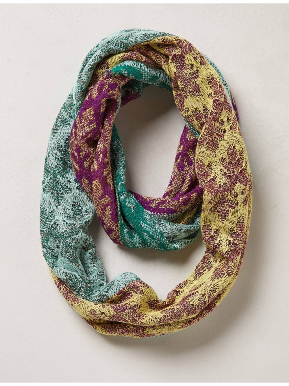 Anthro “Glimmer Paths Scarf” by Cecilia Prado